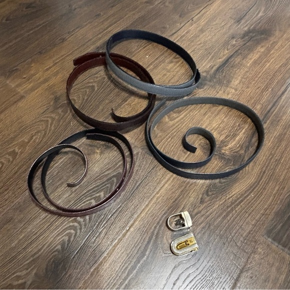 Christian Dior vintage leather interchangeable belts main image 7